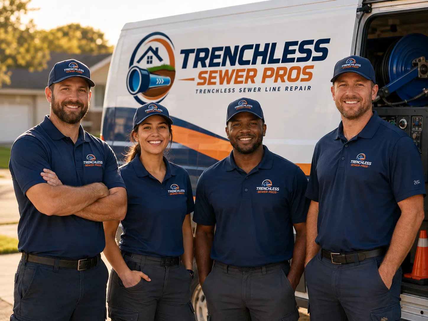 Trenchless Sewer Repair company in Sadler, TX